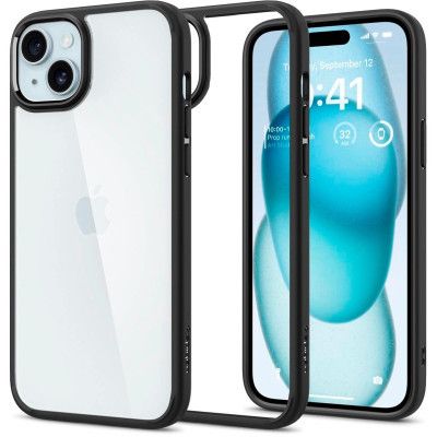 Чехол для мобильного телефона Spigen Apple iPhone 15 Ultra Hybrid Matte Black (ACS06799) | Зображення 3