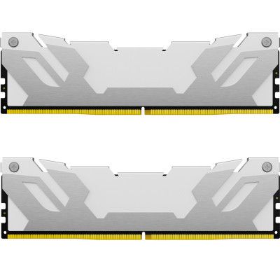 Модуль памяти для компьютера DDR5 32GB (2x16GB) 7600 MHz Renegade White XMP Kingston Fury (ex.HyperX) (KF576C38RWK2-32) | Зображення 1