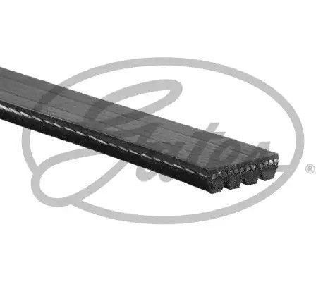 Ремінь кондиціонера Matiz 0.8 без ГУР, GATES (4PK738) (96569402) | Зображення 5