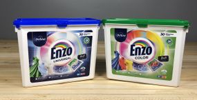 ✨ Enzo – Капсули для прання 3 в 1: Чистота, Свіжість, Захист кольору! ✨  30шт