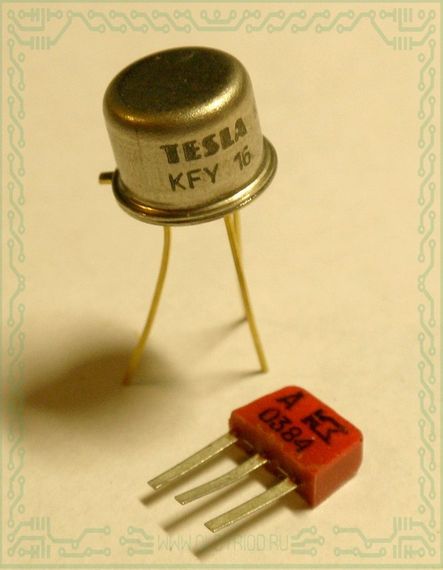 BC211 Unitra GEMI транзистор NPN (30мГц 80В) Ni (ТО5) | Зображення 2