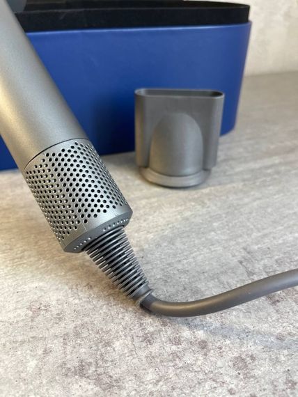 Фен  Super Hair Dryer рожевий з іонізацією та турборежимом з кесом на 1 насадку | Зображення 4