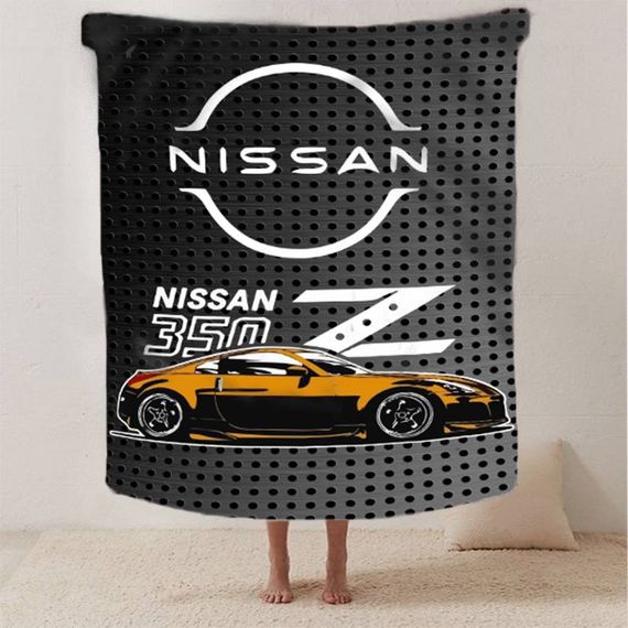 Плед 3D Nissan 350 12625 160х200 см | Зображення 1