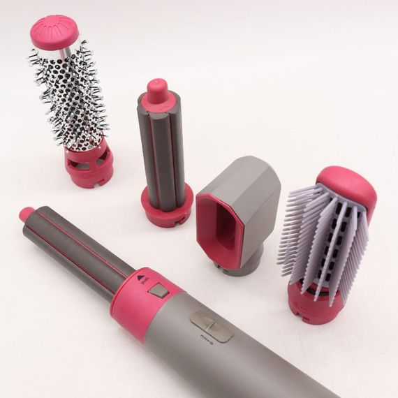 Мультистайлер 5в1 Hot Air Styler, 1000Вт / Фен для укладання волосся / Повітряний фен стайлер для завивки локонів | Зображення 6