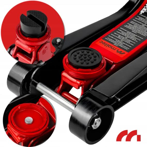 Домкрат гидравлический подкатный 2.5т низкопрофильный 385мм Maltec | Зображення 7