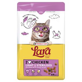Сухий корм для стерилізованих котів з куркою Lara Adult Sterilized 0.95 кг