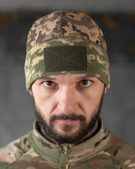 Шапка софтшел піксель ТР6284