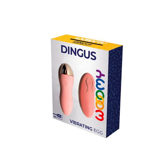 Віброяйце Wooomy Dingus Vibrating Egg, з пультом керування, 10 режимів | Зображення 3