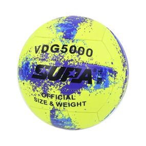 Мяч волейбольный MS 3885(Yellow) диаметр 21,3 см, ПВХ, 260-280 грамм