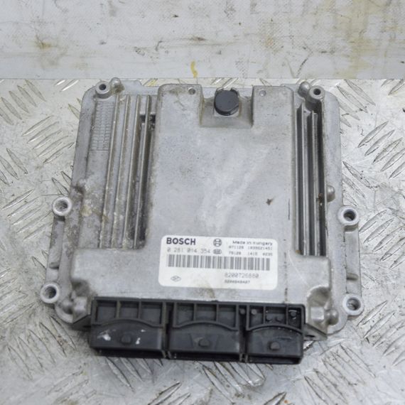 Блок керування двигуном 2.0 DCI Renault Laguna III 2007-2015 Комп'ютер ЕБУ мотора Рено 0281014354