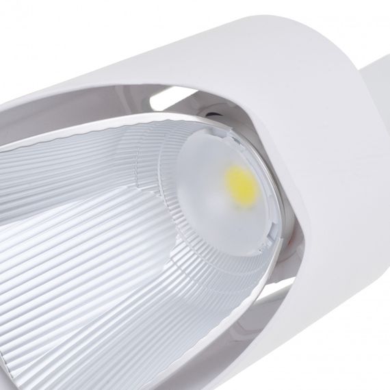 Светильник трековый поворотный LED KW-227/40W NW WH | Зображення 2