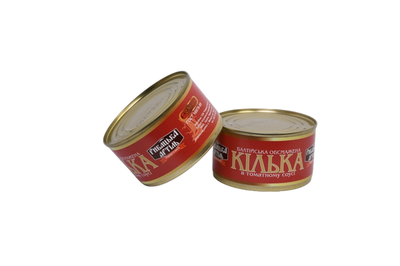 Килька балтийская в томатном соусе Рыбацкая Артель 230 г | Зображення 1
