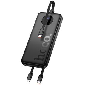 Портативний ЗП Power Bank Hoco J132 Sabio 22.5W+PD20W with 3 cables 10000 mAh Black