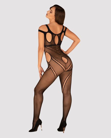 Бодістокінг Obsessive Bodystocking G322 , фантасмагорично-силуетний крій, S/M/L | Зображення 3