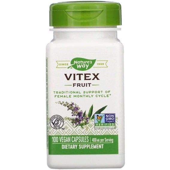 Вітекс Nature's Way Vitex Fruit 400 mg 100 Veg Caps NWY-11750