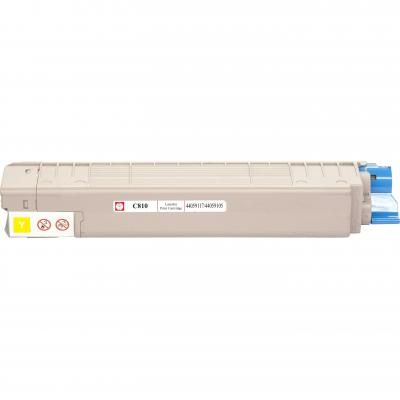 Тонер-картридж BASF OKI C810 Yellow 44059117/44059105 (KT-C810Y) | Зображення 1