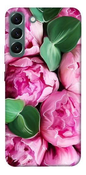 Чохол IBANAN Пахкі півонії для Samsung Galaxy S22+