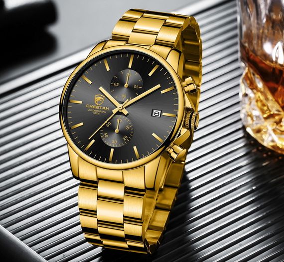 Наручные мужские часы Cheetah Mars Gold | Зображення 3