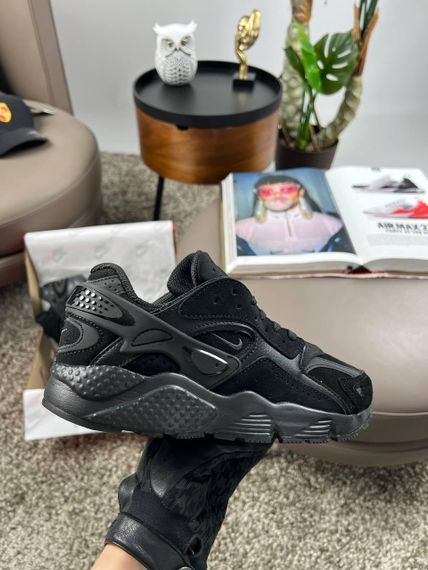 Кросівки Air Huarache All Black (шкіра , текстиль) весна / літо / осінь 37 | Зображення 6
