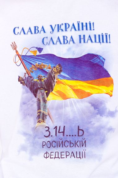 Футболка чоловіча (оверсайз) Носи своє 46 Білий (p-7888-72477) | Зображення 2