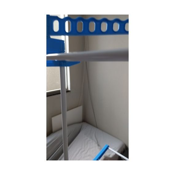 Сушарка для білизни підлогова Tiers Garment Rack With Wheels Синя | Зображення 7