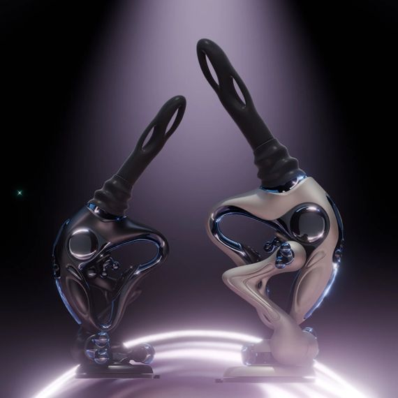 Секс-машина Upko UEROS Nexus Power Gray с фрикциями, вибрацией и вращательной стимуляцией, черная sexstyle | Зображення 3