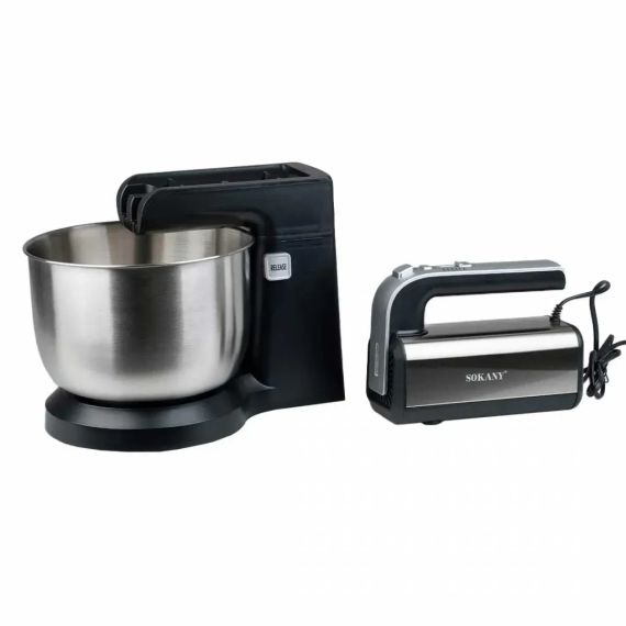 Миксер стационарный Sokany CX-6652 чаша 3,5 л 500 Вт | Зображення 1