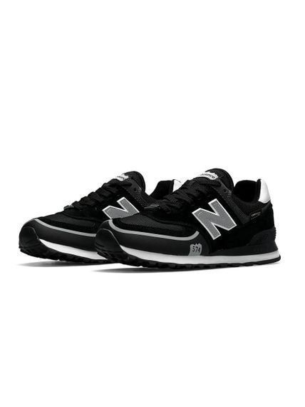 Кросівки чоловічі N3ew B3alan3ce 574 TP2 Black White Reflective , В'єтнам 46 | Зображення 2