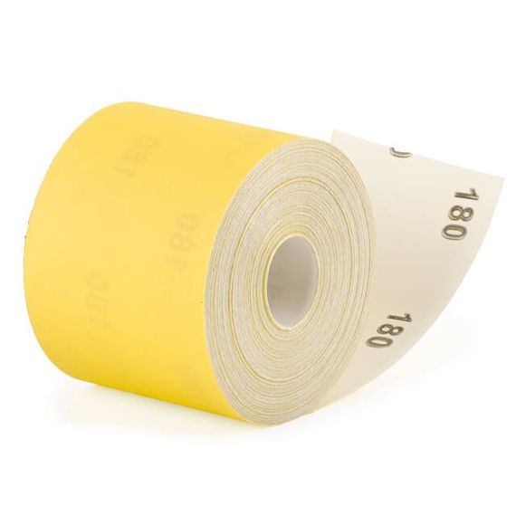 Шліфувальна шкурка на паперовій основі К180, 115мм * 50м INTERTOOL BT-0823 | Зображення 2