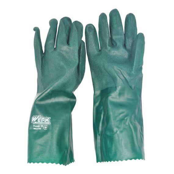 Перчатки из ПВХ покрытием Werk WE2150