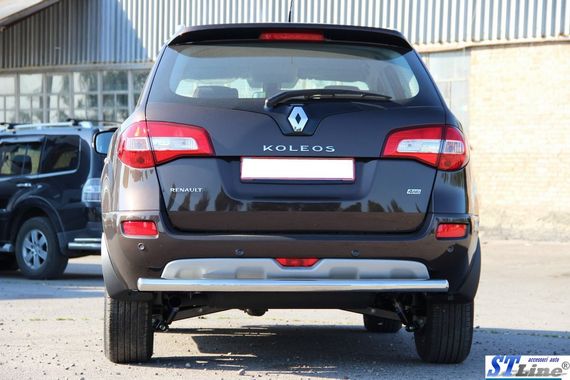 Задня дуга AK002 (нерж) для Renault Koleos 2008-2016 рр | Зображення 1