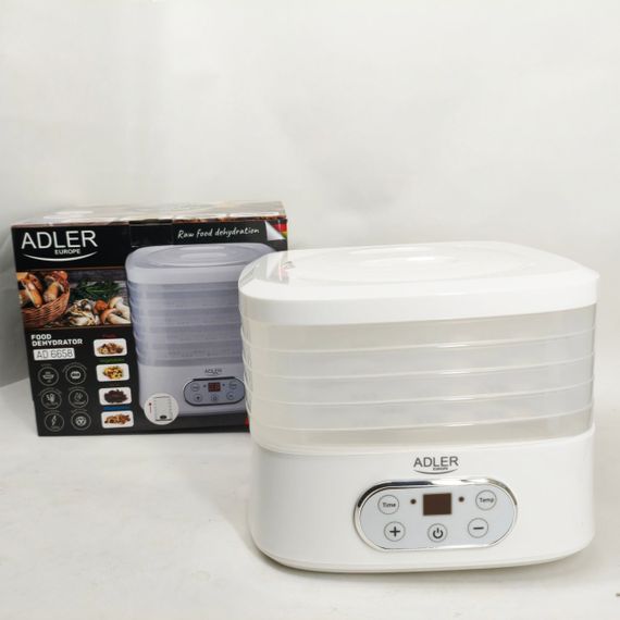 Сушилка электрическая для овощей фруктов грибов и мяса Adler AD 6658 дегидратор 550Вт NA-73 | Зображення 2