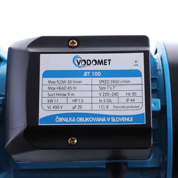 Насос поверх. центробежный Vodomet JET100, корпус чугун (VO0019) | Зображення 2
