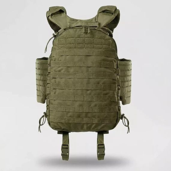 Рюкзак тактичний 10л Олива, штурмовий рюкзак військовий Ukrarmor укрармор Cordura 1000D, рюкзак ЗСУ MOLLE похід | Зображення 6