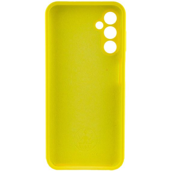 Чохол Silicone Cover Lakshmi Full Camera (AAA) для Samsung Galaxy A15 4G/5G / M15 5G Жовтий / Yellow | Зображення 2