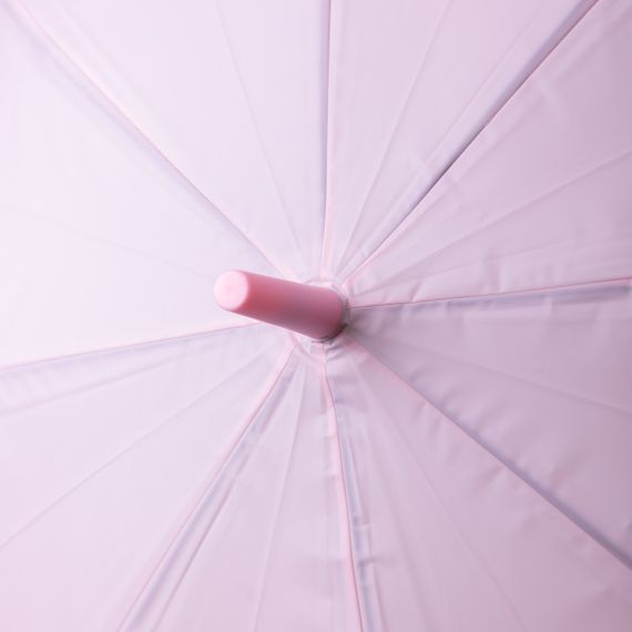 Класична дитяча парасолька-тростина напівавтомат з поліестеру міцна надійна 8 спиць діаметр 94 см Рожевий HP-23-11P | Зображення 3