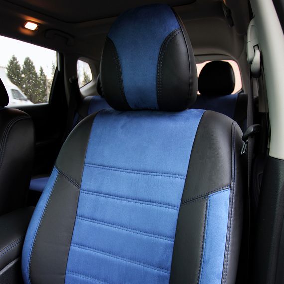 Чохли на сидіння з екошкіри та антари Chery Amulet A15 2003-2010 EMC-Elegant | Зображення 1