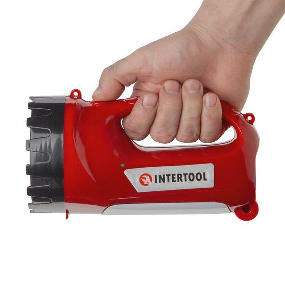 Ліхтар акумуляторний 19 LED+15 LED INTERTOOL LB-0101 | Зображення 9