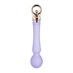 Вібромасажер із підігрівом Zalo Sweet Magic - Confidence Wand Fantasy Violet Sex Aura