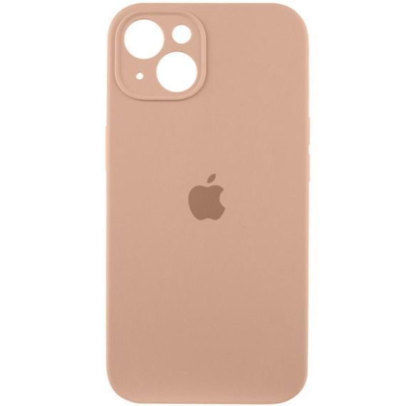 Чохол Silicone Case Full Camera Protective (AA) для Apple iPhone 15 Plus (6.7") Бежевий / Desert Gold