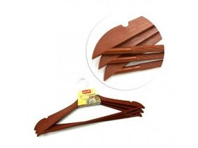 Набір вішалок для одягу 3шт коричневий Wooden Design Виланд