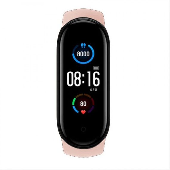 Smart band m5 рожеві | Смарт годинник для чоловіків | Смарт годинник наручний чоловічий | Розумний HU-320 годинник здоров'я | Зображення 7