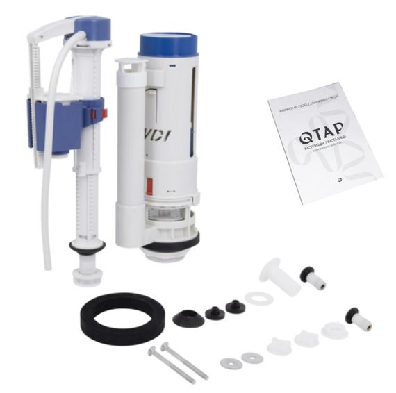 Унітаз підлоговий Qtap Scorpio Ultra Quiet з сидінням Slim Duroplast/ Soft-close/ Quick Release QT14226088AMB | Зображення 2