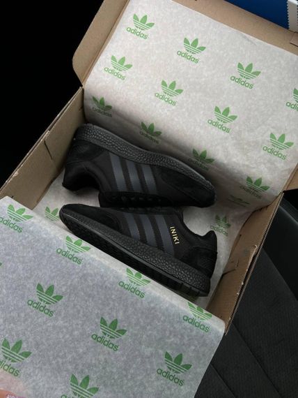 Жіночі кросівки Iniki  Fleece Termo All Black Grey Stripes 38 24 | Зображення 5