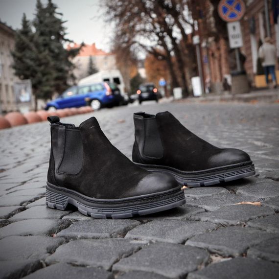 Чоловічі челсі з натуральних матеріалів 41 розмір | Зображення 1