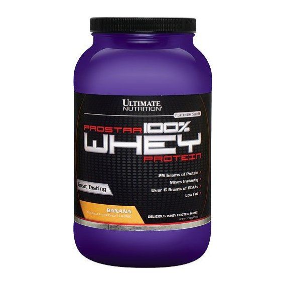 Протеїн Ultimate Nutrition Prostar 100% Whey Protein 907 g /30 servings/ Banana