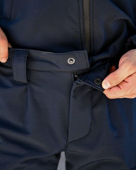 Демісезонний тактичний костюм софтшел SATELIT синій ДСНС ПП8057 | Зображення 8