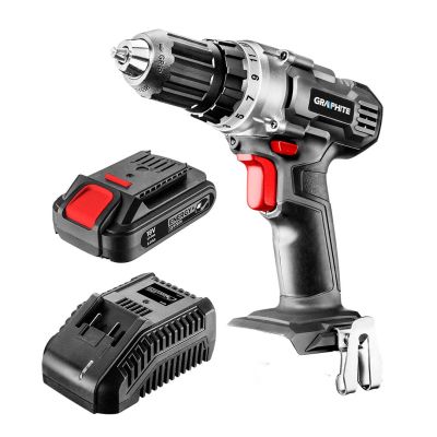 Шуруповерт Graphite Energy+ 18V 1х2Ah, 44Нм, 0-350/0-1250об/мин (58G000-SET1) | Зображення 4