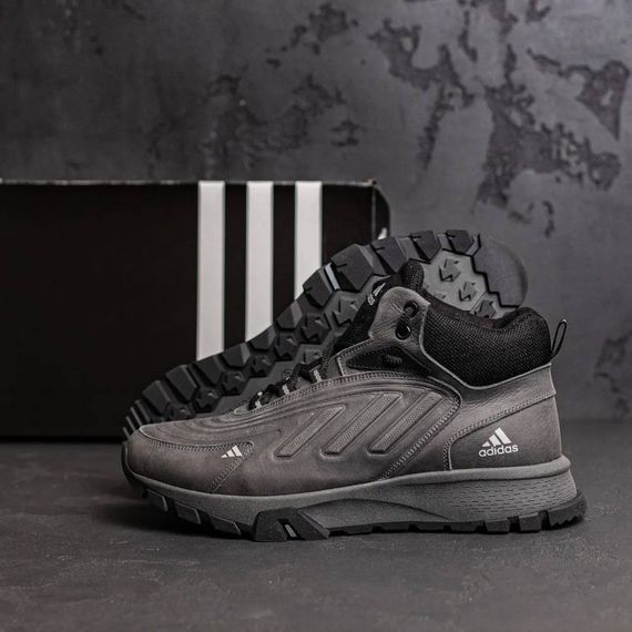 зимові ботинки Adidas сірі | Зображення 1