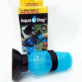 Поїлка для собак дорожня переносна Aqua Dog 537 мл портативна пляшка для великих та дрібних собак FS-97 YI-43